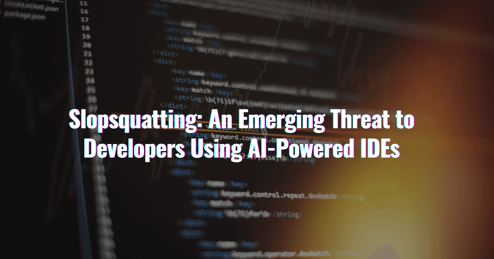 Slopsquatting: An Emerging Threat to Developers Using AI-Powered IDEs